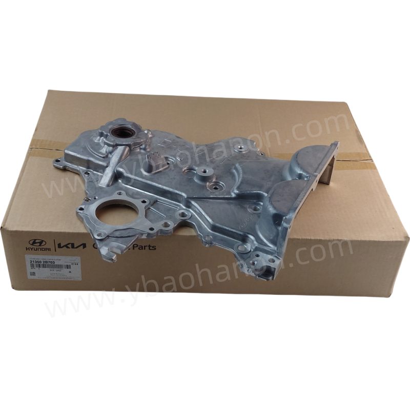 21350-2B703 COVER ASSY-TIMING CHAIN И МАСЛЯНЫЙ НАСОС