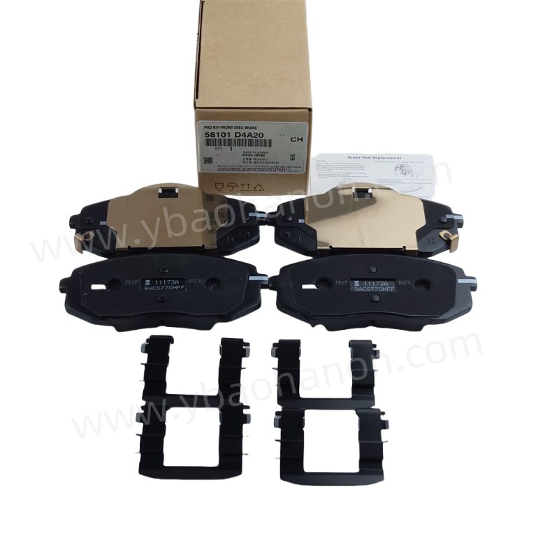 58101-D4A20 PAD FRONT FRONT FRONT DISC ТОРМОВКИ