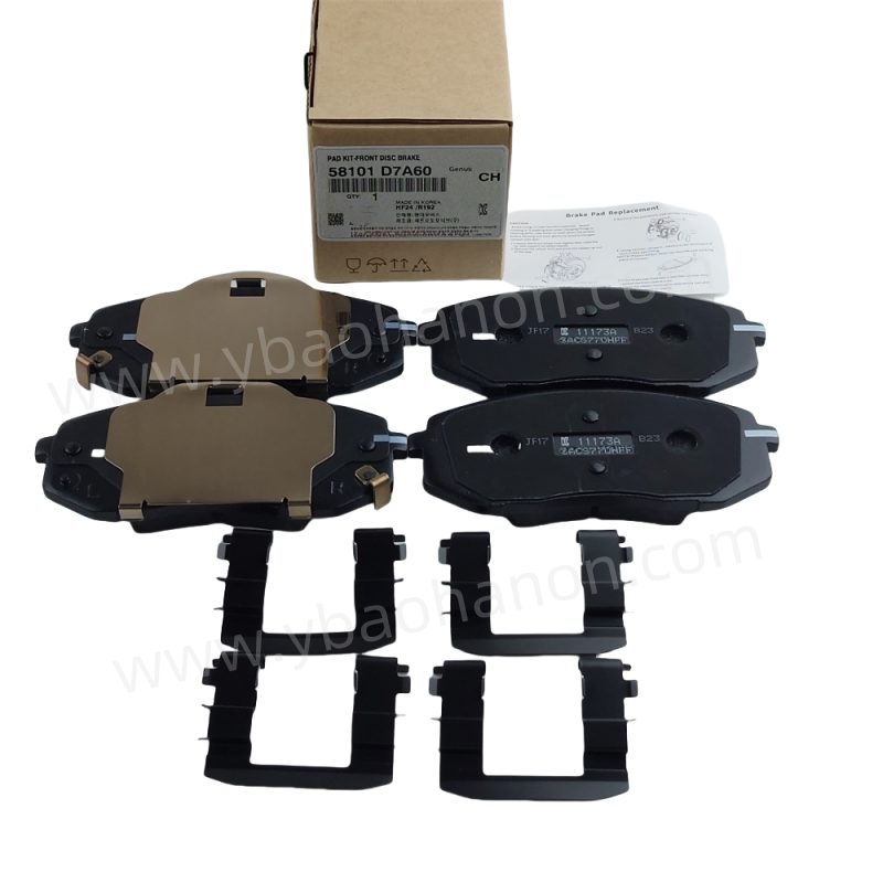 58101-D7A60 PAD FRONT FRONT FRONT DISC ТОРГОВЫЙ