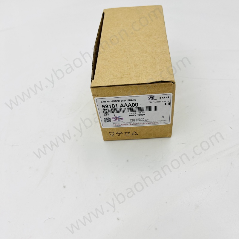 58101-AAA00 PAD KIT-FRONT DISC BRAKE